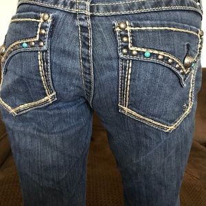 Ariat turquoise jeans